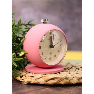 Часы-будильник «Clock UFO», pink (12х10,1 см)