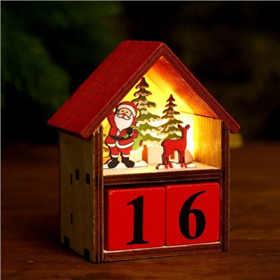 Вечный календарь «Новогодняя сказка» 8 × 5,2 × 10,5 см