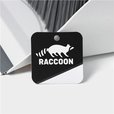 Щётка для пола с совком Raccoon: щётка 23×94 см, совок 28×27×89 см, цвет белый