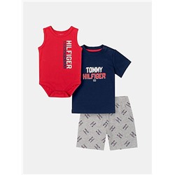 TH Baby T-Shirt, Short and Onesie Set