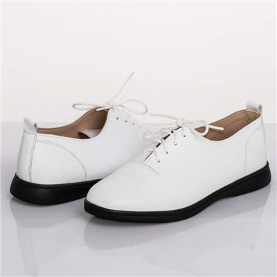 Женские кожаные туфли DeLis Delis3102-1 Белый: Под заказ