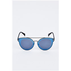 Contrasted Cat Eye Sunglasses
