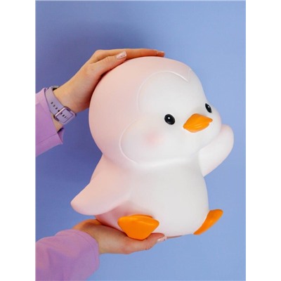 Копилка «Cute penguin», pink (28 см), пластик