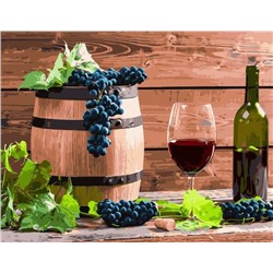 Картина по номерам 40х50 - Вино и виноград