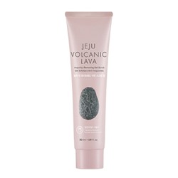 THE FACE SHOP Jeju Volcanic Lava Black & White Head Out Scrub Gel  30ml