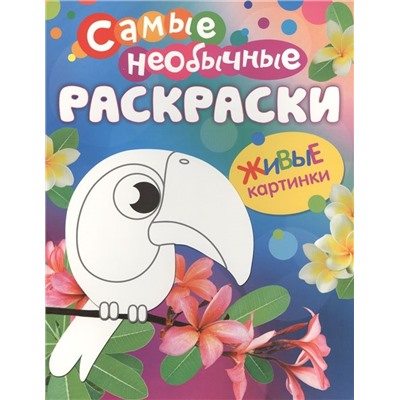 Самые необычные раскраски. Птичка