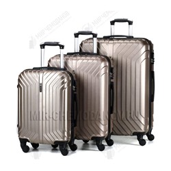 Комплект из 3-х чемоданов “КОРОНА”