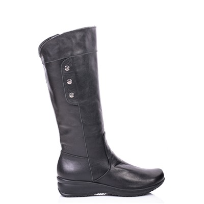 Женские кожаные сапоги Tacchi Grande TG4126 Черный: Под заказ