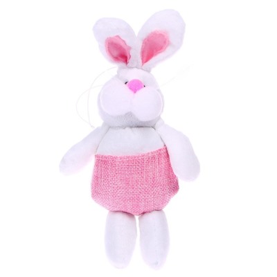Мягкая игрушка «Кролик», с карманом, 15 см, виды МИКС