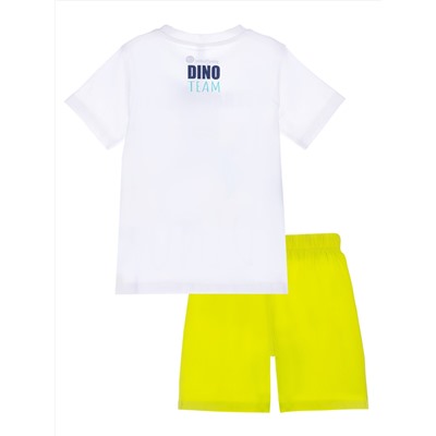 Пижама для мальчика PL 12312102 Белый зеленый