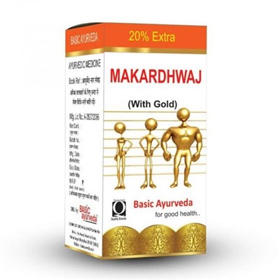 Макардхвадж (12 таб), Makardhwaj, произв. Basic Ayurveda