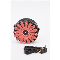 Mini 3D Flower Circle Bag