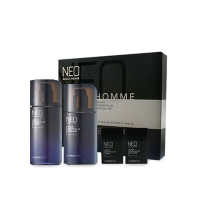 The face shop Neo Classic Homme Черный Эфир Тонер для мужской кожи Set 130ml+110ml+30ml+30ml