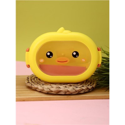 Ланчбокс "Chick transparent", yellow