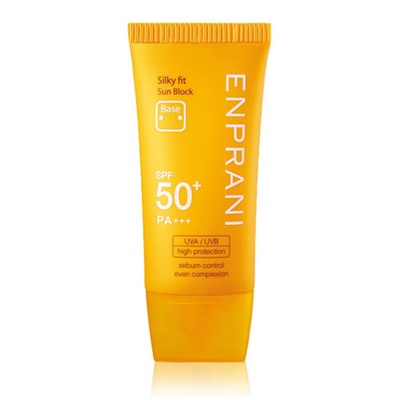 ENPRANI Silky Fit Шелковистый солнцезащитный крем SPF50+ PA+++