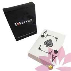 Карты для покера " Poker club" 100 % пластик