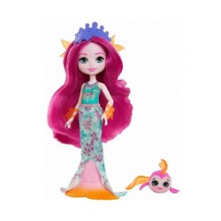ENCHANTIMALS Дополнительная кукла со зверюшкой Maura Mermaid & Glide GYJ02 FNH22