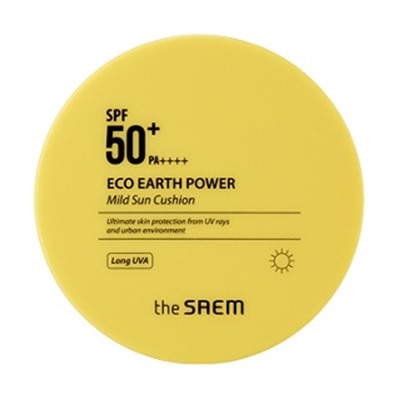 The Saem Eco Earth Power Мягкий солнцезащитный крем SPF50+ PA++++