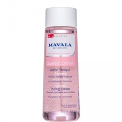 Тонизирующий лосьон для деликатного ухода Clean & Comfort Careless Toning Lotion, Mavala 200 мл