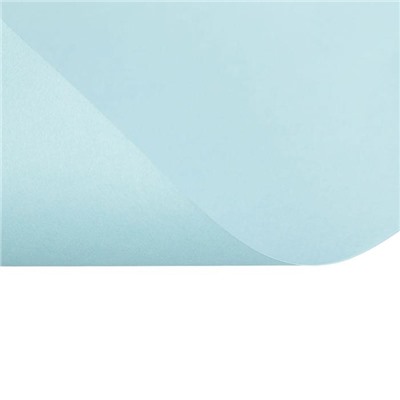 Бумага цветная А4, 50 листов Calligrata Пастель, голубая, 80 г/м²