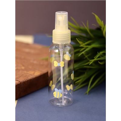 Дорожная бутылочка "Drawings", yellow (100 ml)