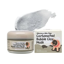 Маска для лица глиняно-пузырьковая Carbonated Bubble Clay Mask, ELIZAVECCA 100 мл