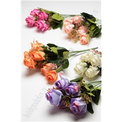 Букет цветов "Розочки" 34 см (R-21) в ассортименте
