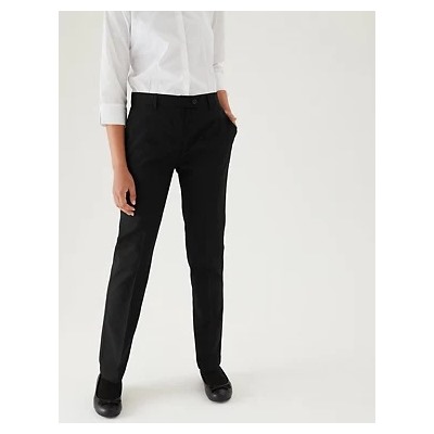 Girls' Skinny Leg School Trousers (2-18 Yrs)