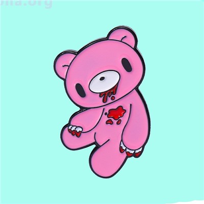 Брошь-значок «Bloody bear»