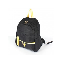 Рюкзак жен текстиль Migo-9906,  1отд,  3внут+4внеш/ карм,  черный 242294