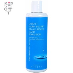 Jigott Aura Secret Hyaluronic Acid Emulsion - Увлажняющая эмульсия с гиалуроновой кислотой 300мл.,