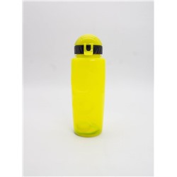 Бутылка "Movement life" с трубочкой, yellow (500 ml)