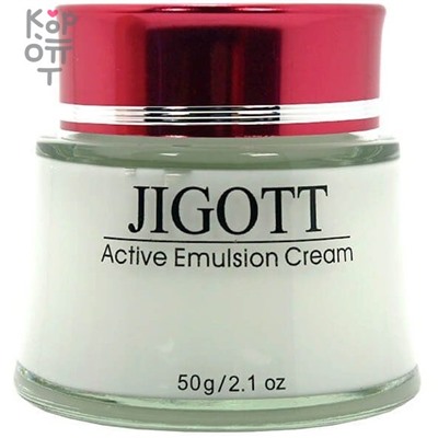 Jigott Active Emulsion Cream - Интенсивно увлажняющий крем-эмульсия 50гр.,