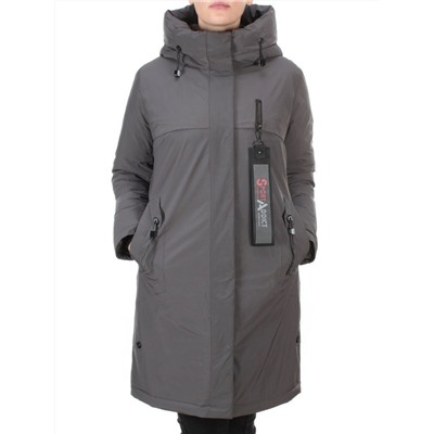 21-976 DARK GRAY Куртка зимняя женская  AIKESDFRS (200 гр. холлофайбера) размер 50
