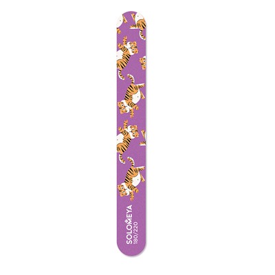 Пилка для ногтей Cute tiger 180/220 Cute tiger Nail File, Solomeya