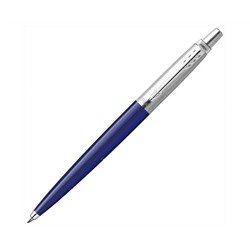 Ручка шариковая PARKER Jotter Orig Blue, корпус синий, детали нерж. сталь, синяя, RG0033170