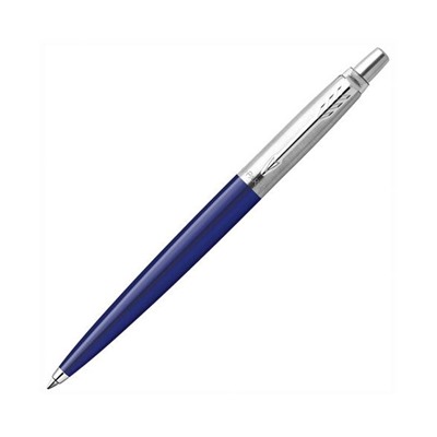 Ручка шариковая PARKER Jotter Orig Blue, корпус синий, детали нерж. сталь, синяя, RG0033170