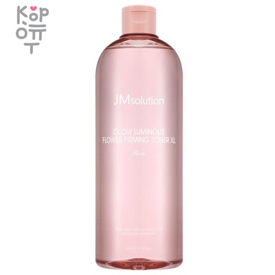 JMSolution Glow Luminous Flower Firming Toner XL (Rose) - Тонер для лица с экстрактом розы 600мл.,