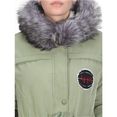 533 MENTHOL Куртка парка зимняя женская KSV (100 гр. тинсулейт + искусственный мех) размер 48/50 российский