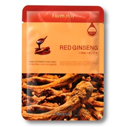 Маска тканевая VISIBLE DIFFERENCE MASK SHEET RED GINSENG, FarmStay, 23 мл