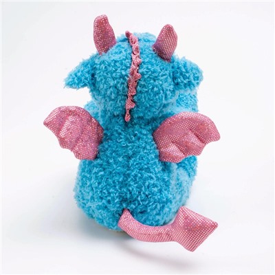 Мягкая игрушка «Дракон», 21 см, цвет голубой