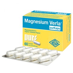 Magnesium (Магнесиум) Verla purKaps Kapseln 60 шт
