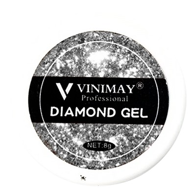 Vinimay, Diamond Gel Серебро, 8g