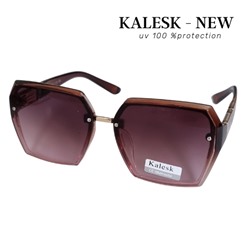 Очки солнцезащитные Kalesk, женские, розово-коричневые, 31092А-1032 61, арт.219.054