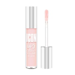 Блеск для губ "ICON lips glossy volume" тон: 501, baby pink (10325834)