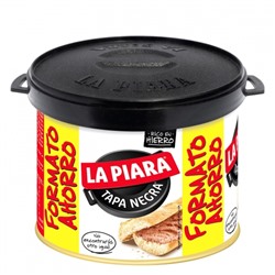 Paté de hígado de cerdo Tapa Negra La Piara 225 g.