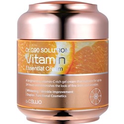 Крем для лица витаминный Dr.G90 SOLUTION VITAMIN ESSENTIAL CREAM, Dr. CELLIO, 85 г