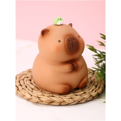 Копилка "Capybara Frog Friend", 15 см