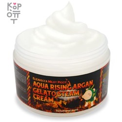 Elizavecca Aqua Rising Argan Gelato Steam Cream - Питательный крем для лица с аргановым маслом, 100мл.,