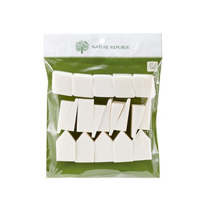 NATURE REPUBLIC Nature's Deco Спонжи для макияжа Ассорти (20 шт)